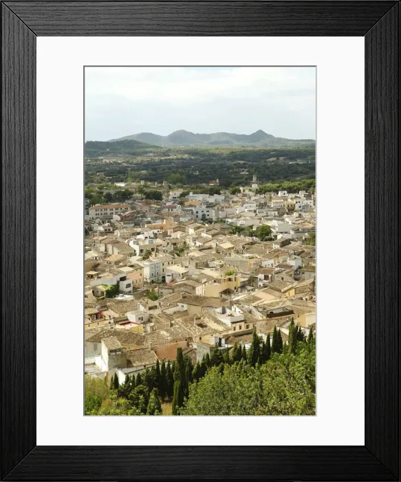 Framed Print : View over the roofs of the old town of Arta, Majorca, Mallorca, Balearic Islands, Spain, Europe Framed Print : View over the roofs of the old town of Arta, Majorca, Mallorca, Balearic Islands, Spain, Europe