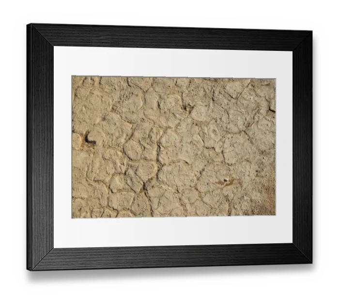 Framed Print : Dry sandy soil, Sossusvlei, Namib Naukluft Park, Namibia Framed Print : Dry sandy soil, Sossusvlei, Namib Naukluft Park, Namibia