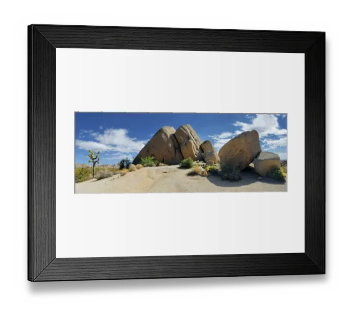 Framed Print : Huge granite rocks of Split Rocks with a Joshua Tree or Palm Tree Yucca -Yucca brevifolia-, Joshua Tree National Park, Desert Center, California, USA Framed Print : Huge granite rocks of Split Rocks with a Joshua Tree or Palm Tree Yucca -Yucca brevifolia-, Joshua Tree National Park, Desert Center, California, USA