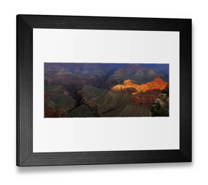Framed Print : View of the Grand Canyon in the evening light, viewing point Mather Point, South Rim, Grand Canyon, at Tusayan, Arizona, USA Framed Print : View of the Grand Canyon in the evening light, viewing point Mather Point, South Rim, Grand Canyon, at Tusayan, Arizona, USA