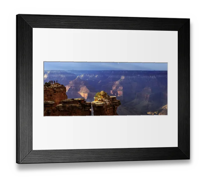 Framed Print : View of the Grand Canyon in the evening light, viewing point Mather Point, South Rim, Grand Canyon, at Tusayan, Arizona, USA Framed Print : View of the Grand Canyon in the evening light, viewing point Mather Point, South Rim, Grand Canyon, at Tusayan, Arizona, USA