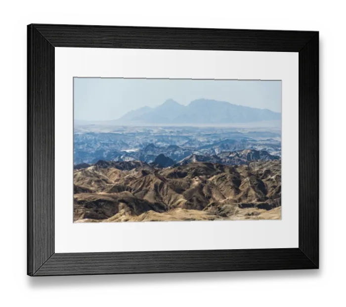 Framed Print : Rocky landscape furrowed by erosion, Moon Valley, Namib-Naukluft Park, Namib Desert, Namibia Framed Print : Rocky landscape furrowed by erosion, Moon Valley, Namib-Naukluft Park, Namib Desert, Namibia