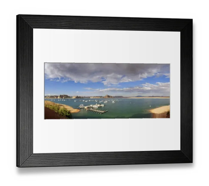 Framed Print : Wahweap Marina, Wahweap Bay, Lake Powell, Page, Arizona, USA Framed Print : Wahweap Marina, Wahweap Bay, Lake Powell, Page, Arizona, USA
