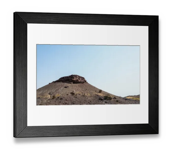 Framed Print : Burnt Mountain, Damaraland, Namibia
