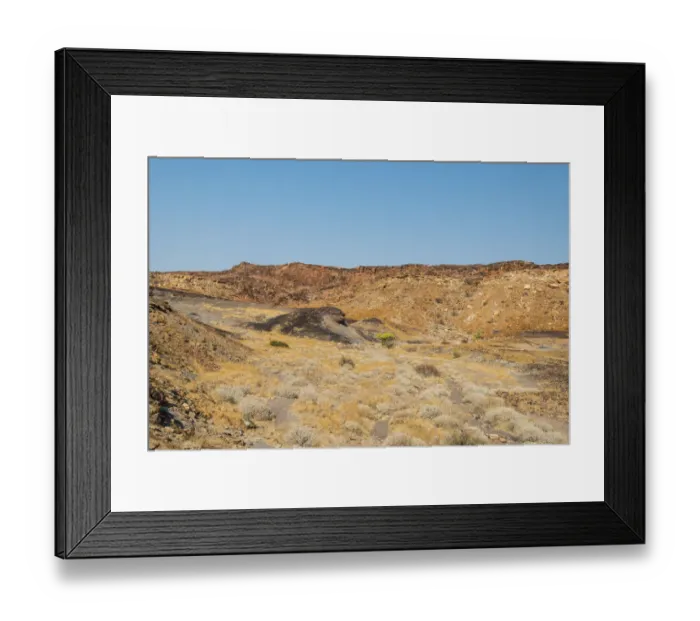 Framed Print : Burnt Mountain, Damaraland, Namibia Framed Print : Burnt Mountain, Damaraland, Namibia