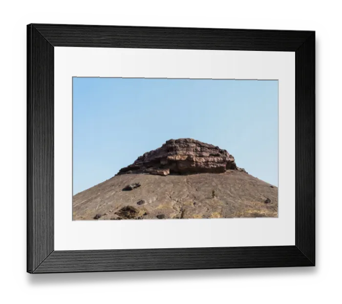 Framed Print : Burnt Mountain, Damaraland, Namibia Framed Print : Burnt Mountain, Damaraland, Namibia