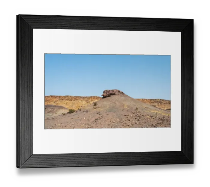 Framed Print : Burnt Mountain, Damaraland, Namibia Framed Print : Burnt Mountain, Damaraland, Namibia