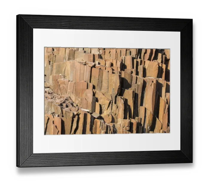 Framed Print : Organ pipes, basalt, Damaraland, Namibia Framed Print : Organ pipes, basalt, Damaraland, Namibia