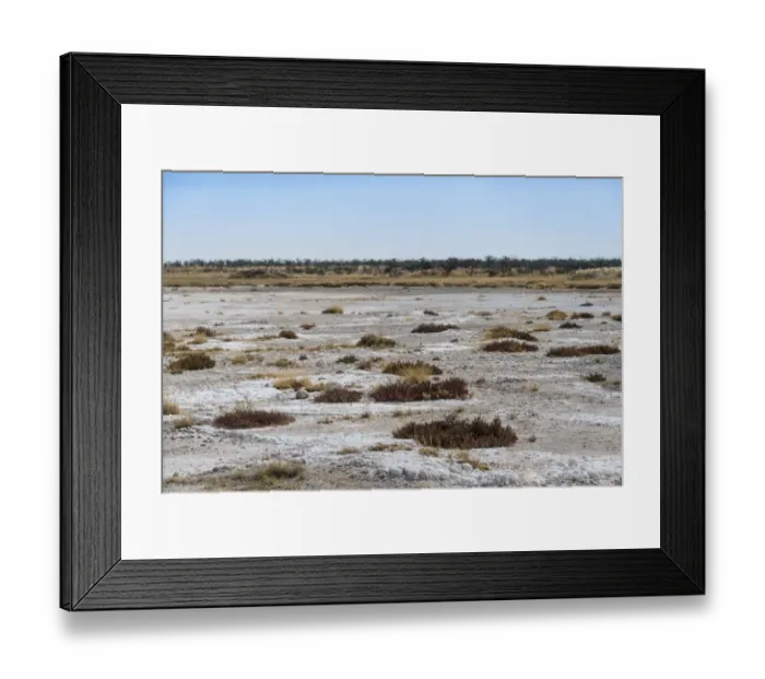 Framed Print : Etosha Pan, Etosha National Park, Namibia Framed Print : Etosha Pan, Etosha National Park, Namibia