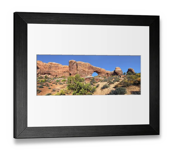 Framed Print : North Window Arch, a stone arch of red sandstone formed by erosion, Arches-Nationalpark, near Moab, Utah, United States Framed Print : North Window Arch, a stone arch of red sandstone formed by erosion, Arches-Nationalpark, near Moab, Utah, United States