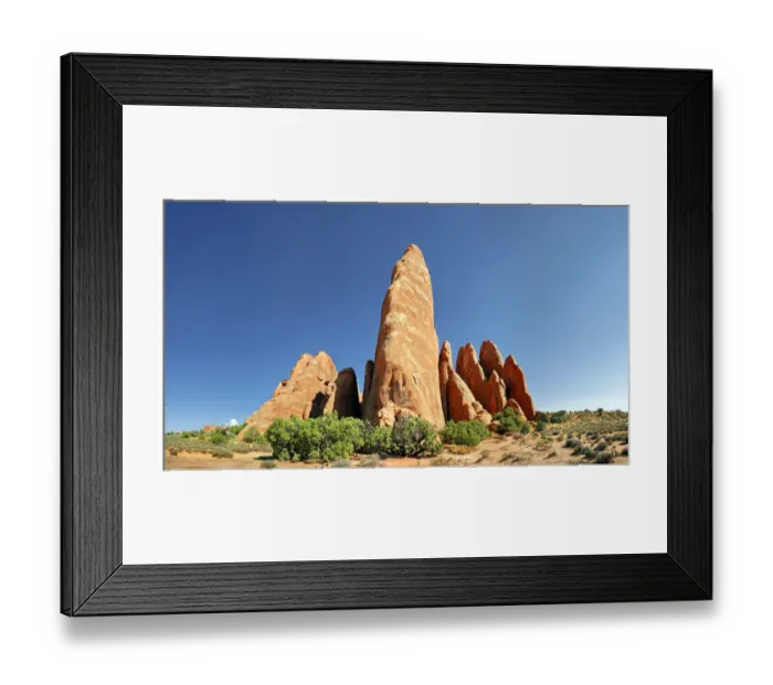Framed Print : Sand Dune Arch, stone columns of red sandstone formed by erosion, Arches-Nationalpark, near Moab, Utah, United States Framed Print : Sand Dune Arch, stone columns of red sandstone formed by erosion, Arches-Nationalpark, near Moab, Utah, United States