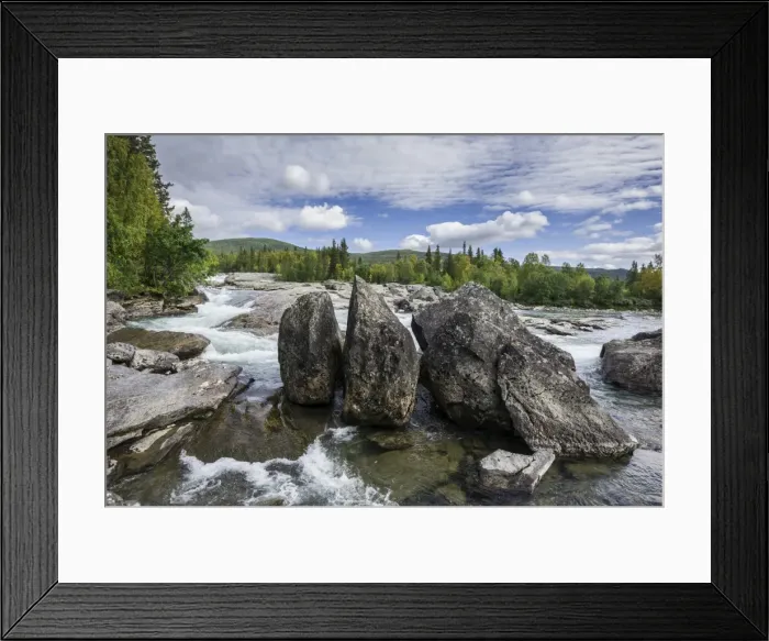 Framed Print : Rapids of the Kamajokk River, Prinskullen, Kvikkjokk, Norrbotten County, Sweden Framed Print : Rapids of the Kamajokk River, Prinskullen, Kvikkjokk, Norrbotten County, Sweden