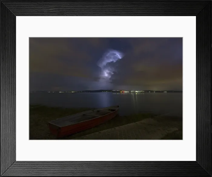 Framed Print : Thunderstorm over Lake Constance near Konstanz, Baden-Wuerttemberg, Germany, Europe Framed Print : Thunderstorm over Lake Constance near Konstanz, Baden-Wuerttemberg, Germany, Europe
