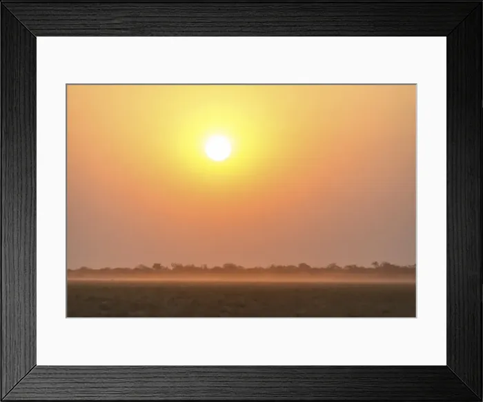 Framed Print : view of mountains and the blue sky of morroco from tarifa, spain