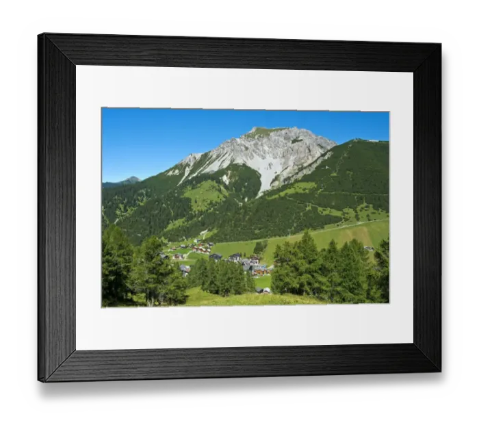Framed Print : In the Malbun hiking area, behind Mt. Ochsenkopf, Principality of Liechtenstein Framed Print : In the Malbun hiking area, behind Mt. Ochsenkopf, Principality of Liechtenstein