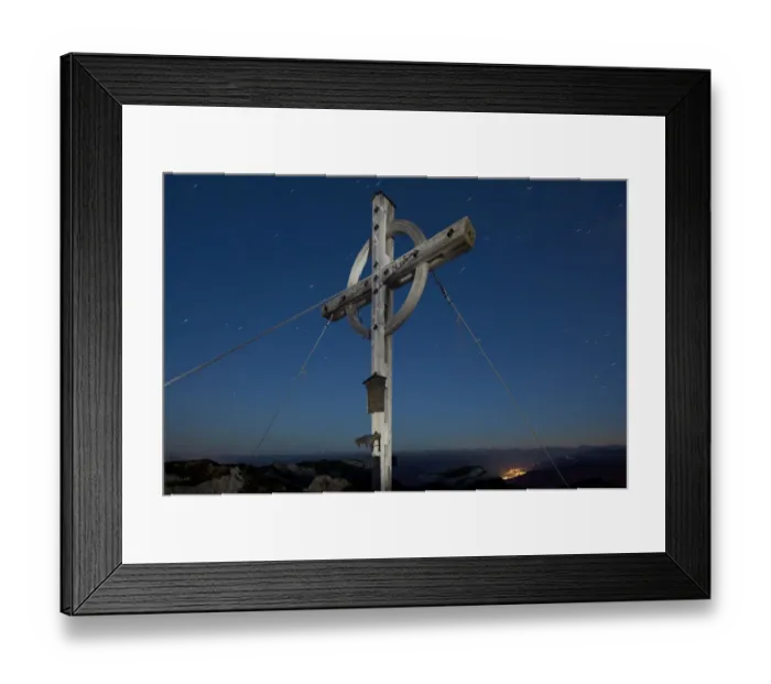 Framed Print : Summit of Mount Hochiss in the Rofan massif at night, Rofan, Tyrol, Austria, Brandenberg Alps, Rofan, Tyrol, Austria Framed Print : Summit of Mount Hochiss in the Rofan massif at night, Rofan, Tyrol, Austria, Brandenberg Alps, Rofan, Tyrol, Austria