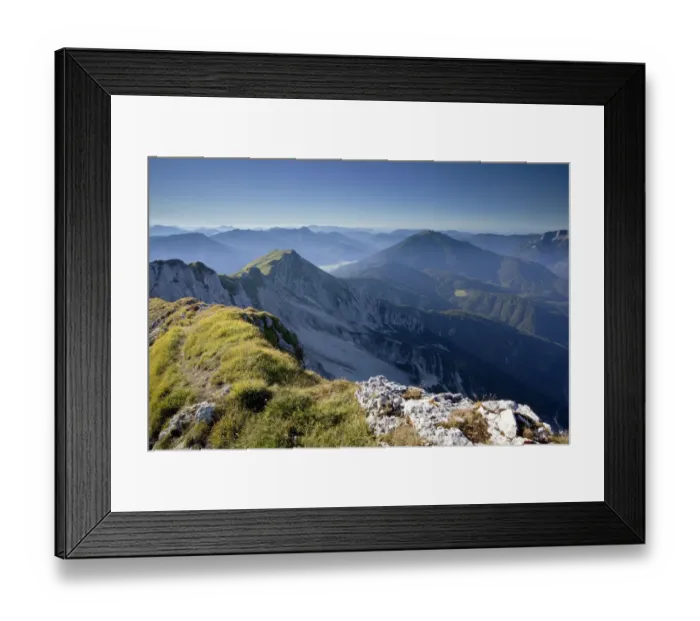 Framed Print : Dalfazer Joch ridge from Mount Hochiss in the Rofan massif, Rofan, Tyrol, Austria, Brandenberg Alps, Rofan, Tyrol, Austria Framed Print : Dalfazer Joch ridge from Mount Hochiss in the Rofan massif, Rofan, Tyrol, Austria, Brandenberg Alps, Rofan, Tyrol, Austria