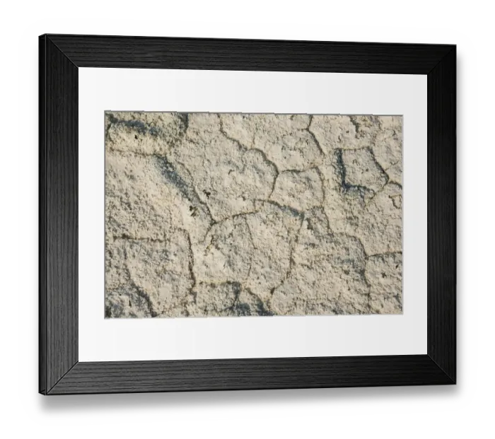 Framed Print : Dried ground, Etosha Pan, Etosha National Park, Namibia Framed Print : Dried ground, Etosha Pan, Etosha National Park, Namibia