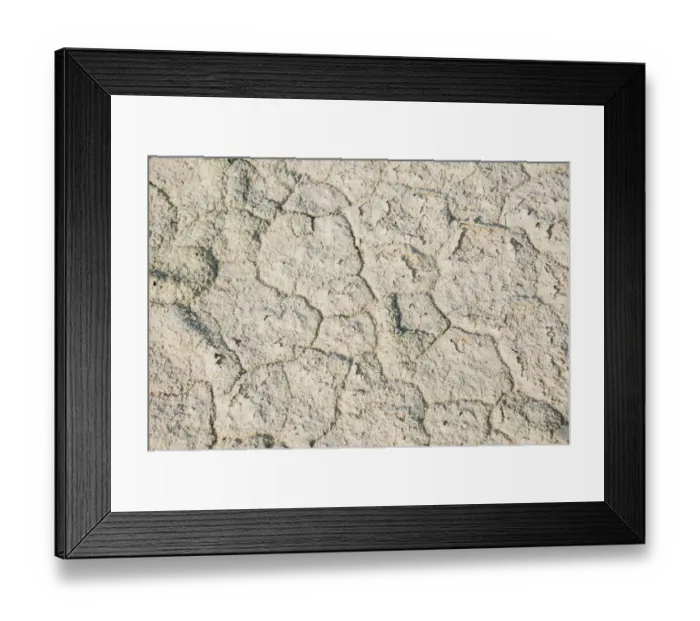 Framed Print : Dried ground, Etosha Pan, Etosha National Park, Namibia Framed Print : Dried ground, Etosha Pan, Etosha National Park, Namibia