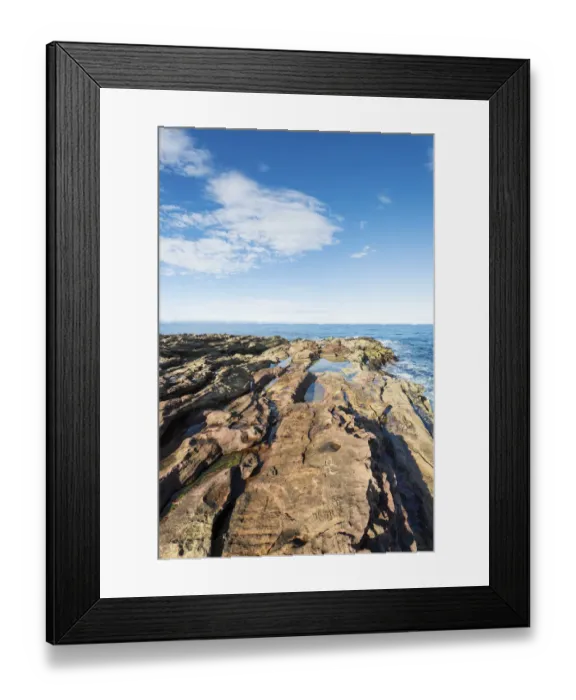 Framed Print : Rugged coastline with eroded sandstone on the Moray Firth at Tarbat Ness, Scotland, United Kingdom, Europe Framed Print : Rugged coastline with eroded sandstone on the Moray Firth at Tarbat Ness, Scotland, United Kingdom, Europe