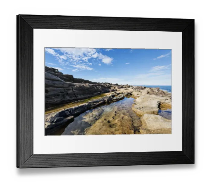 Framed Print : Rugged coastline with eroded sandstone on the Moray Firth at Tarbat Ness, Scotland, United Kingdom, Europe Framed Print : Rugged coastline with eroded sandstone on the Moray Firth at Tarbat Ness, Scotland, United Kingdom, Europe