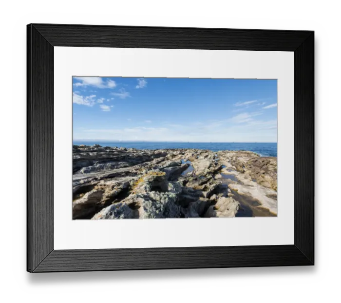 Framed Print : Rugged coastline with eroded sandstone on the Moray Firth at Tarbat Ness, Scotland, United Kingdom, Europe Framed Print : Rugged coastline with eroded sandstone on the Moray Firth at Tarbat Ness, Scotland, United Kingdom, Europe