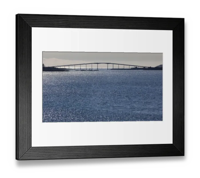 Framed Print : Nerlandsoybrua, Nerlandsoy Bridge, Heroy, More og Romsdal, Norway Framed Print : Nerlandsoybrua, Nerlandsoy Bridge, Heroy, More og Romsdal, Norway