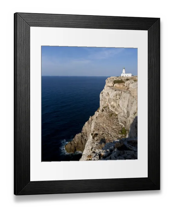 Framed Print : Lighthouse at Cap de Cavalleria, North Menorca, Menorca Island, Balearic Islands, Spain, Southern Europe Framed Print : Lighthouse at Cap de Cavalleria, North Menorca, Menorca Island, Balearic Islands, Spain, Southern Europe