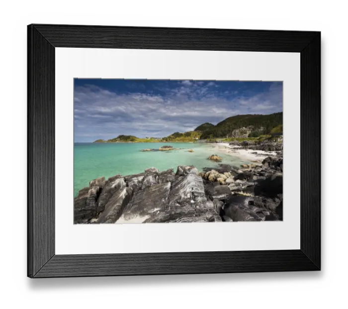 Framed Print : Coast, Refviksanden Beach, Vagsoy island, Sogn og Fjordane, Norway Framed Print : Coast, Refviksanden Beach, Vagsoy island, Sogn og Fjordane, Norway