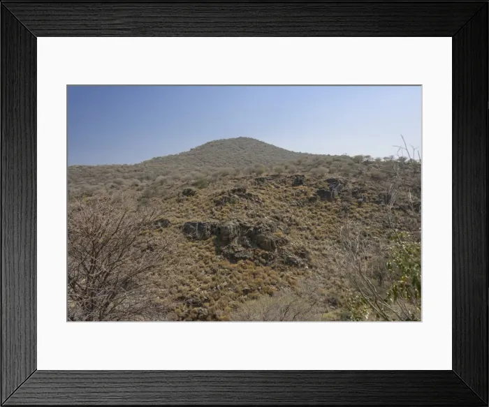 Framed Print : Landscape, Khomas, Namibia Framed Print : Landscape, Khomas, Namibia