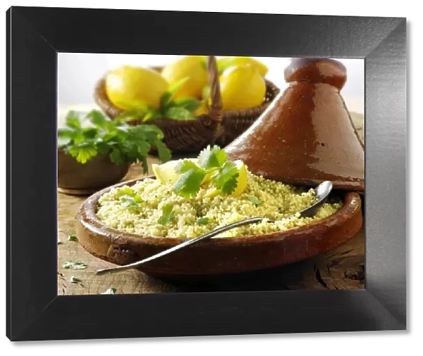 Couscous with lemon and coriander