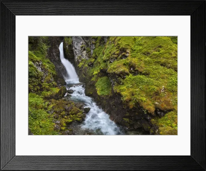 Framed Print : Waterfall, Flam Valley, Flam, Sogn og Fjordane, Norway Framed Print : Waterfall, Flam Valley, Flam, Sogn og Fjordane, Norway