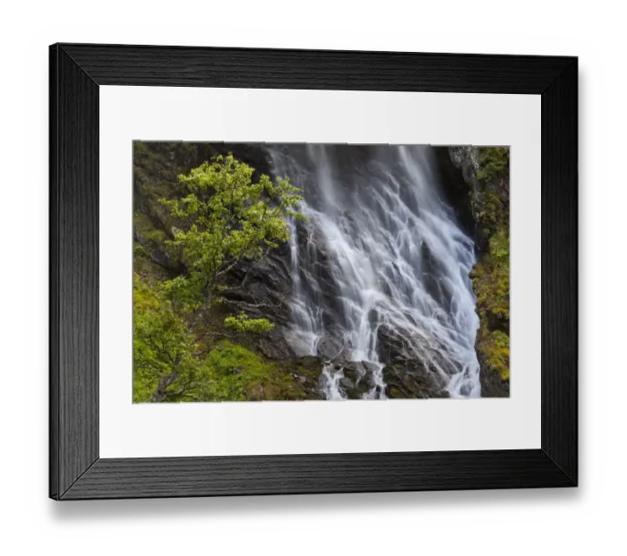 Framed Print : Waterfall, Flam Valley, Flam, Sogn og Fjordane, Norway Framed Print : Waterfall, Flam Valley, Flam, Sogn og Fjordane, Norway