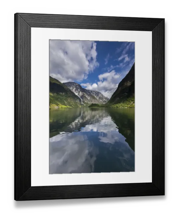 Framed Print : Naeroeyfjord, Aurland, Sogn og Fjordane, Norway Framed Print : Naeroeyfjord, Aurland, Sogn og Fjordane, Norway