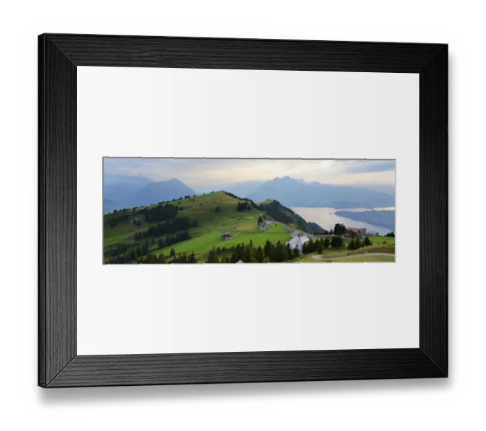 Framed Print : Panorama from Rigi Staffel Mountain looking towards Pilatus Mountain, Rigikulm, Switzerland, Europe Framed Print : Panorama from Rigi Staffel Mountain looking towards Pilatus Mountain, Rigikulm, Switzerland, Europe