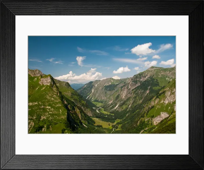 Framed Print : Oytal valley, Allgaeu Alps, Allgaeu, Bavaria, Germany, Europe, PublicGround Framed Print : Oytal valley, Allgaeu Alps, Allgaeu, Bavaria, Germany, Europe, PublicGround