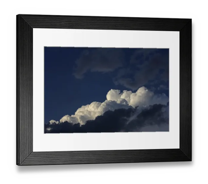 Framed Print : Cloud front Framed Print : Cloud front