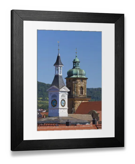 Framed Print : Old Town Hall and the Protestant town church, Aalen, Baden-Wuerttemberg, Germany, Europe Framed Print : Old Town Hall and the Protestant town church, Aalen, Baden-Wuerttemberg, Germany, Europe