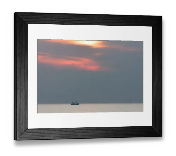 Framed Print : Shrimp boat at sunset, Hornum, Westerland, Sylt, North Frisia, Sylt, North Frisian Islands, Schleswig-Holstein, Germany Framed Print : Shrimp boat at sunset, Hornum, Westerland, Sylt, North Frisia, Sylt, North Frisian Islands, Schleswig-Holstein, Germany
