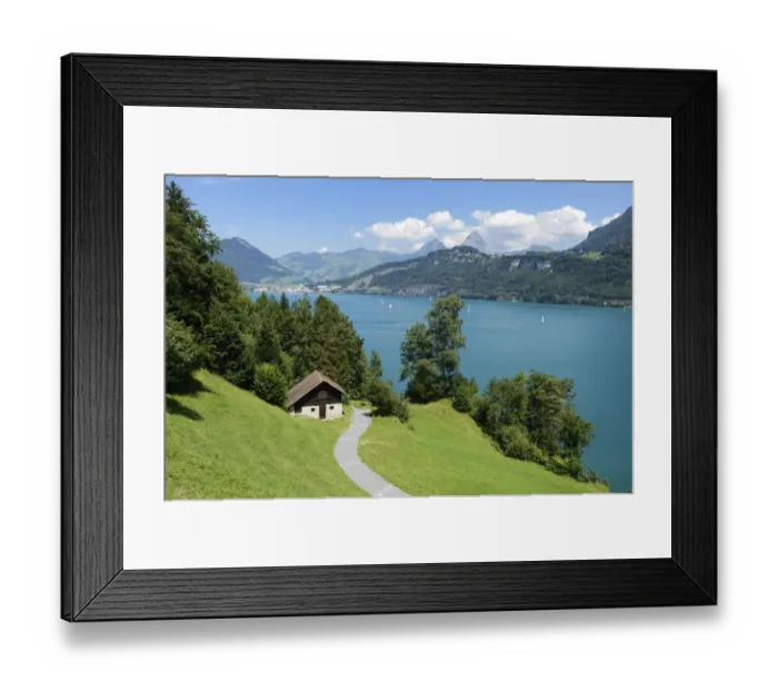 Framed Print : Ruetli, the founding site of Switzerland, with the Kleiner Mythen and Grosser Mythen mountains, Brunnen, Switzerland, Europe Framed Print : Ruetli, the founding site of Switzerland, with the Kleiner Mythen and Grosser Mythen mountains, Brunnen, Switzerland, Europe