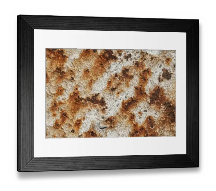 Framed Print : Texture, metal with paint, rust Framed Print : Texture, metal with paint, rust