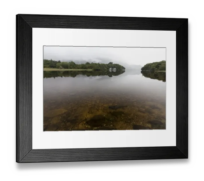 Framed Print : Landscape with lake, Killarney National Park, County Kerry, Ireland Framed Print : Landscape with lake, Killarney National Park, County Kerry, Ireland