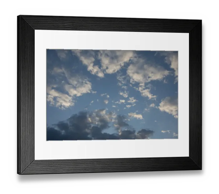 Framed Print : Clouds evening sky, Herrenchiemsee, Bavaria, Germany Framed Print : Clouds evening sky, Herrenchiemsee, Bavaria, Germany