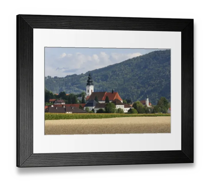 Framed Print : Engelszell Abbey, Engelhartszell an der Donau, Innviertel region, Upper Austria, Austria, Europe, PublicGround Framed Print : Engelszell Abbey, Engelhartszell an der Donau, Innviertel region, Upper Austria, Austria, Europe, PublicGround