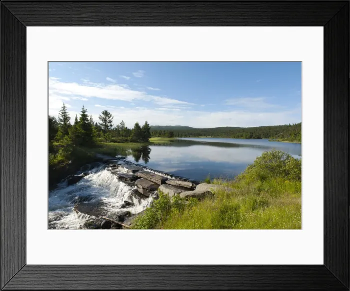 Framed Print : Small waterfall, Lake Gala, Oppland, Norway, Scandinavia, Northern Europe, Europe Framed Print : Small waterfall, Lake Gala, Oppland, Norway, Scandinavia, Northern Europe, Europe