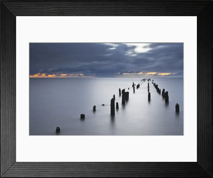Framed Print : Remains of a groyne, North Sea, Wremen, Lower Saxony, Germany, Europe Framed Print : Remains of a groyne, North Sea, Wremen, Lower Saxony, Germany, Europe