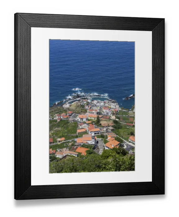 Framed Print : View of Porto Moniz, Lanceiros, Porto Moniz, Madeira, Portugal Framed Print : View of Porto Moniz, Lanceiros, Porto Moniz, Madeira, Portugal