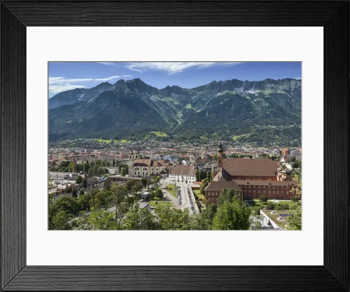 Framed Print : View of Innsbruck, Wilten district, capital of Tyrol with Northern Chain, Alps, Austria, Europe, PublicGround Framed Print : View of Innsbruck, Wilten district, capital of Tyrol with Northern Chain, Alps, Austria, Europe, PublicGround
