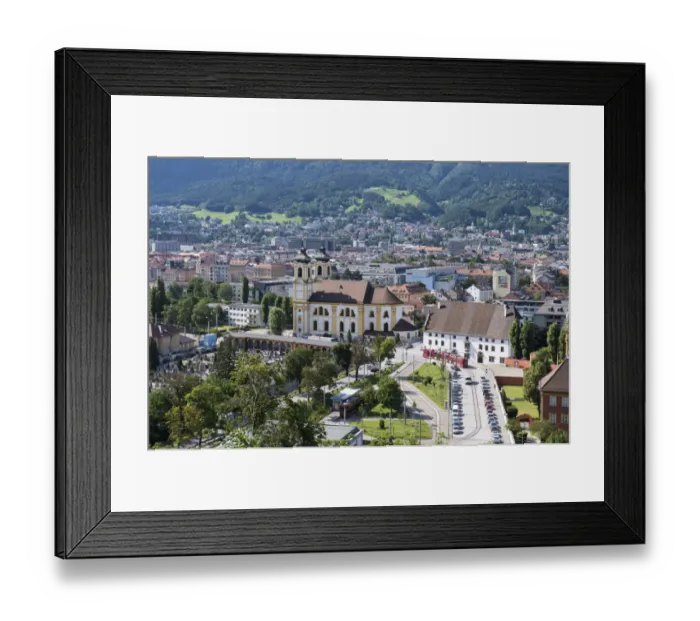 Framed Print : View of Innsbruck, Wiltern district with the Wilten Basilica, Wilten Abbey and cemetery, capital of Tyrol, Northern Chain, Alps, Austria, Europe, PublicGround Framed Print : View of Innsbruck, Wiltern district with the Wilten Basilica, Wilten Abbey and cemetery, capital of Tyrol, Northern Chain, Alps, Austria, Europe, PublicGround