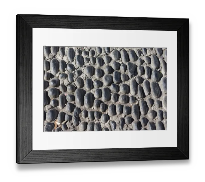 Framed Print : Old cobblestoned road in the historic town centre of Funchal, Santa Luzia, Funchal, Madeira, Portugal Framed Print : Old cobblestoned road in the historic town centre of Funchal, Santa Luzia, Funchal, Madeira, Portugal